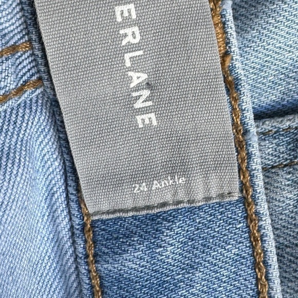 Everlane Mid Rise Ankle Jeans, Size 24 - Picture 3 of 5